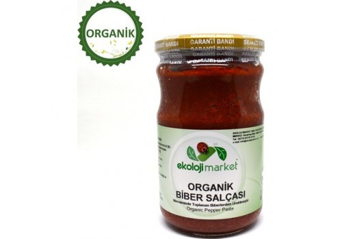 Organik Biber Salçası 660gr